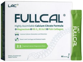 FullCal&reg; (Apple Flavour) - Highly Assimilable Calcium Citrate Formula